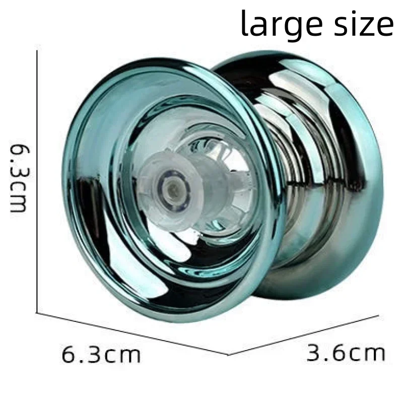 Yoyo professionale in metallo alluminio per bambini e principianti. Yo YOS in metallo per bambini e adulti con accessori Yo Yo