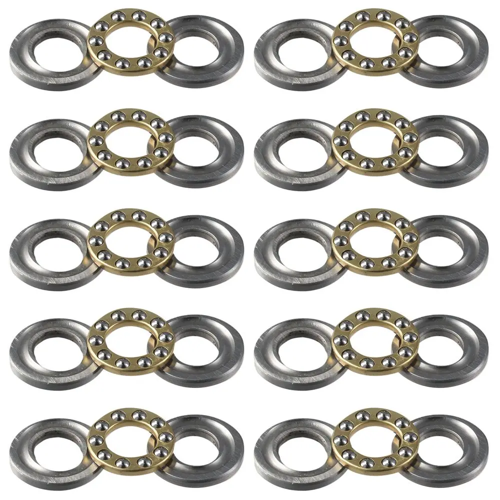 10Pcs Chrome Steel …