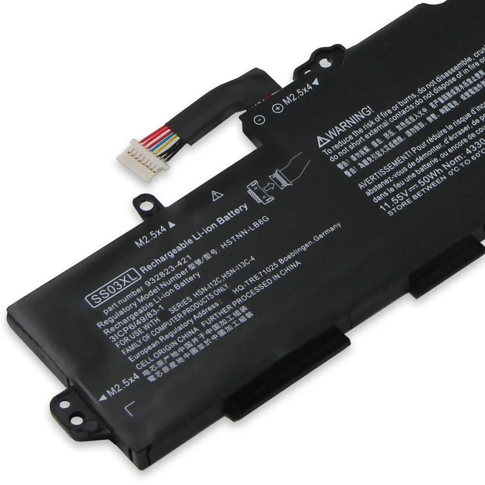 Replacement Battery SS03XL For HP 840 830 730 740 745 G5 G6 HSTNN-LB8G  Zbook 14U 4113mAh Quality Batteries With Tools