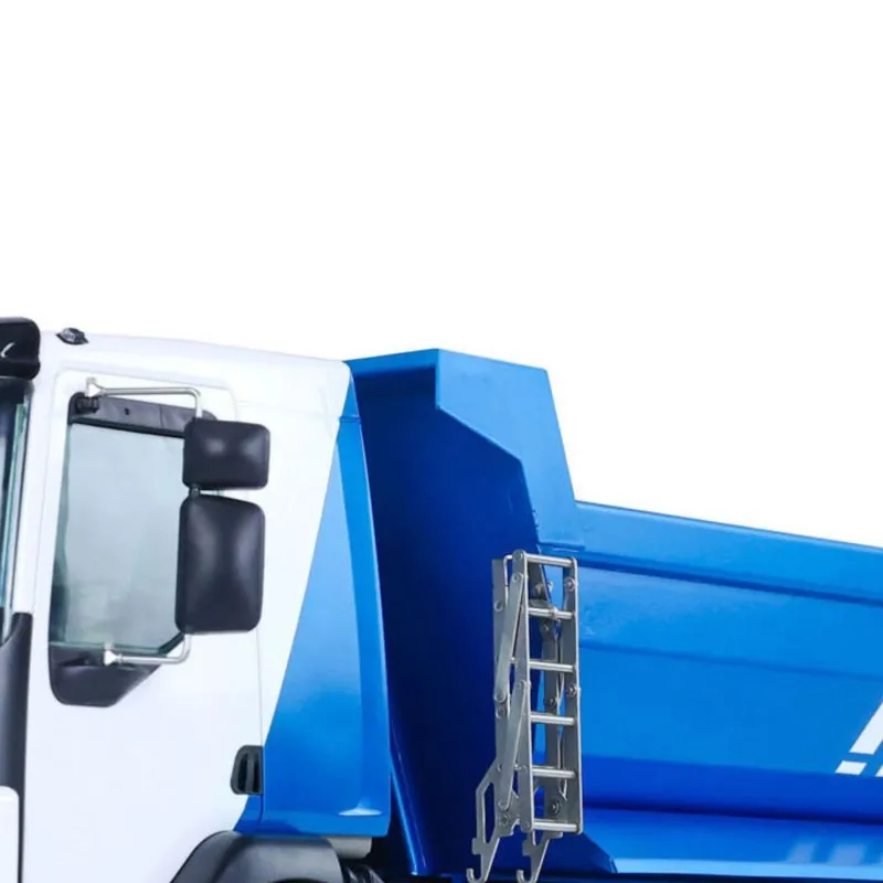 6x6 LESU 1/14 RC Hydraulic Dumper Truck 3Axles RTR Metal Remote Control Tipper Car Light Sound Toy Gift TOUCAN HOBBY THZH1685