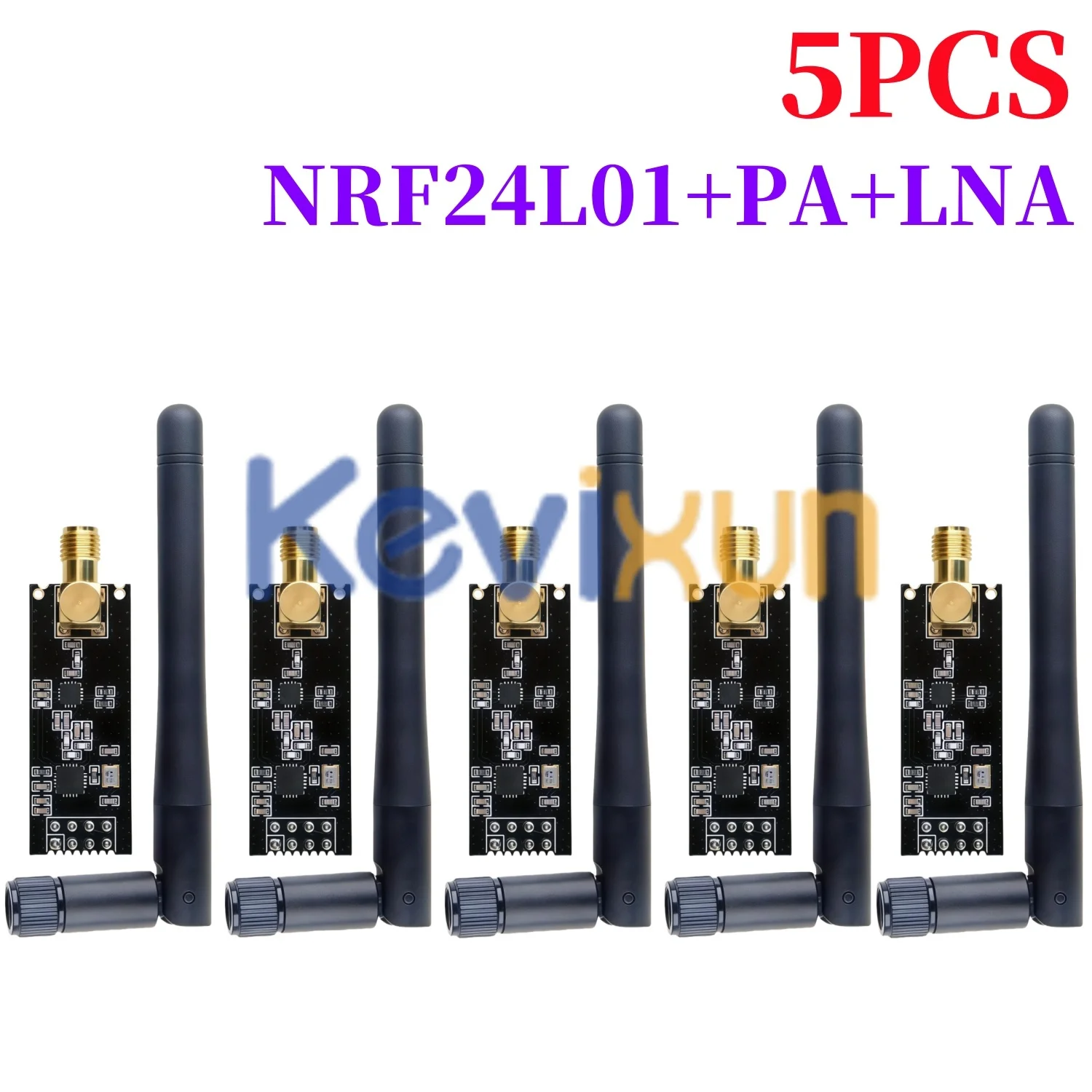 1/3/5/10PCS/NRF24L01+PA+LNA Wireless-Modul mit Antenne 1000 Meter lange Distanz FZ0410