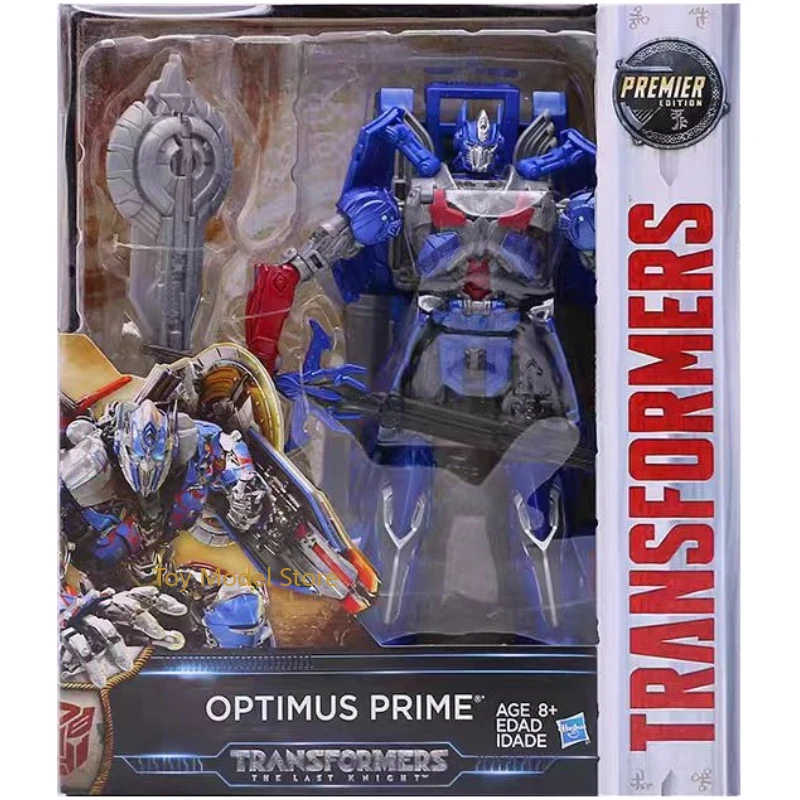 In Stock Transformers Movie 5 American Version of TLK Leader Optimus Prime Collect Figure Anime Robot Anime Action Models Gifts