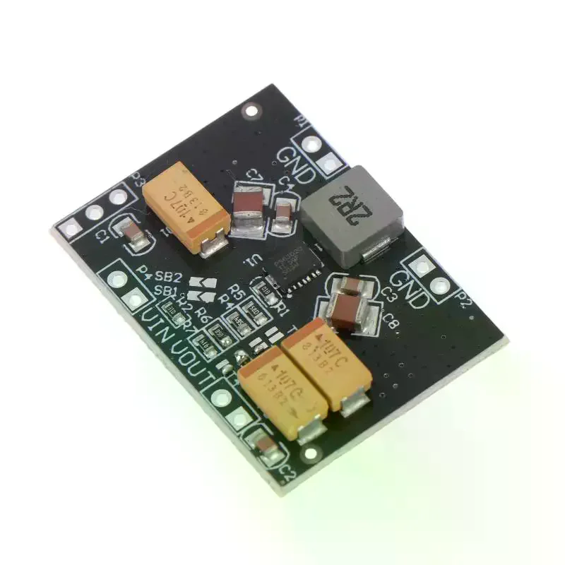 TPS63020 2.5V 3.3V 4.2V 5V Lithium Battery Automatic Step Up Down Module XL63020 Microcontroller Power Low Ripple