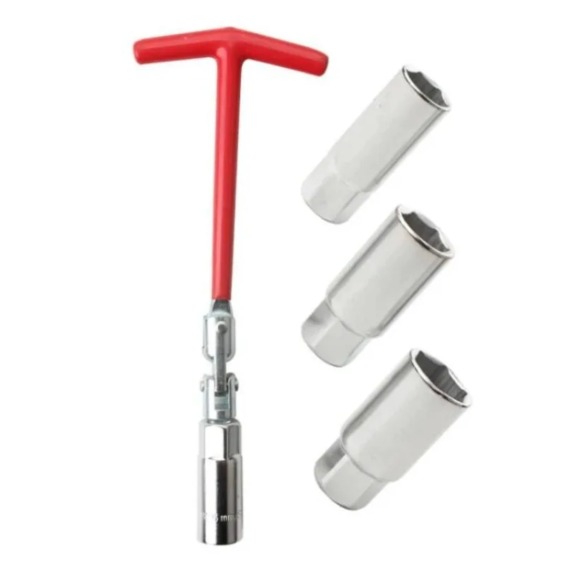 

4Pcs/Set Car Motorcycle Repairing Tool Kit Spark Plug Removal Tool Socket Wrench Disassembly 16mm 18mm and 21mm