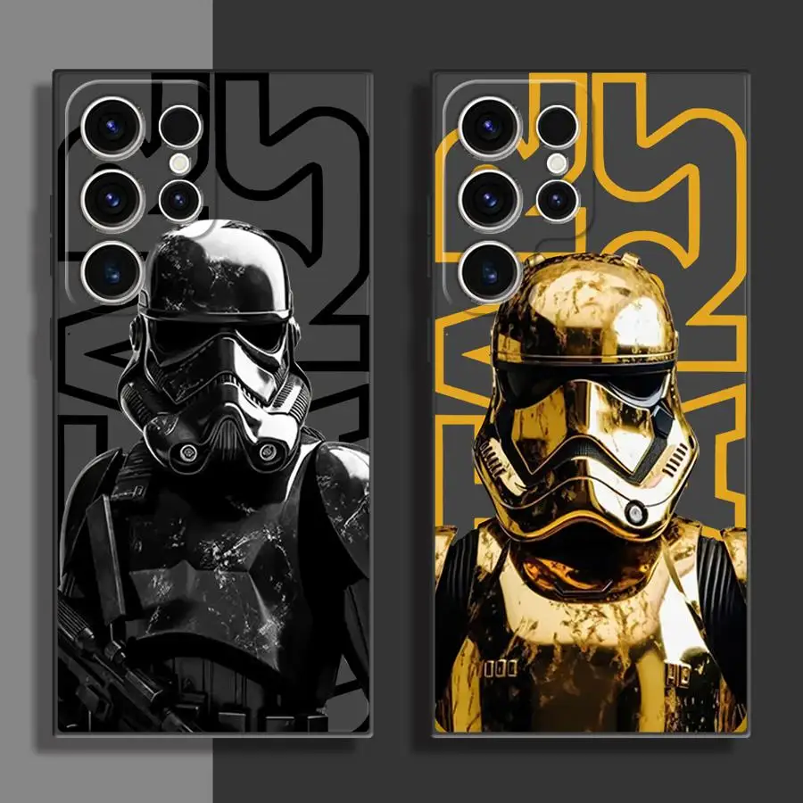 Star Mandalorians Cover W-Wars Phone Case for Samsung S21 S23 S22 S24 S25 Plus S21 S22 S23 S24 S25 Ultra S21 S23 S20 FE Matte