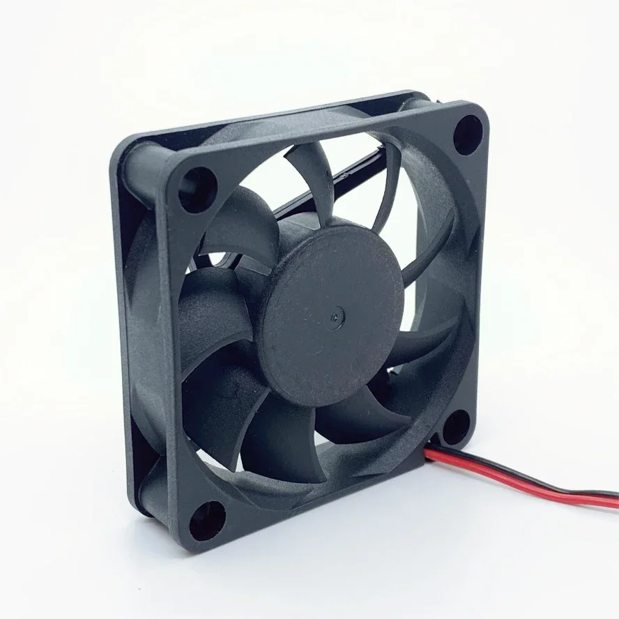 

pa DC12V 6015 60MM 60*60*15MM Cooling Fan Sleeve Bearing Frequency Converter Cooling Fan 2pin