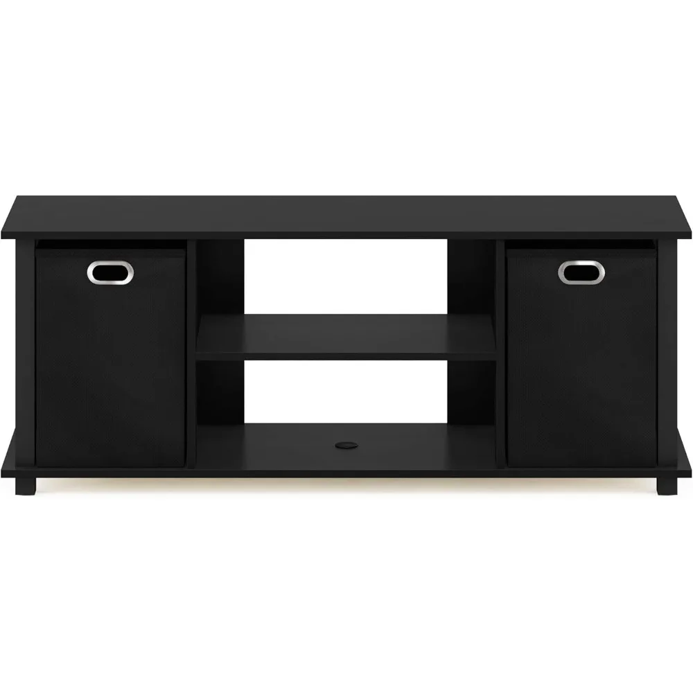 محور الترفيه الاقتصادي Furinno، أسود #6