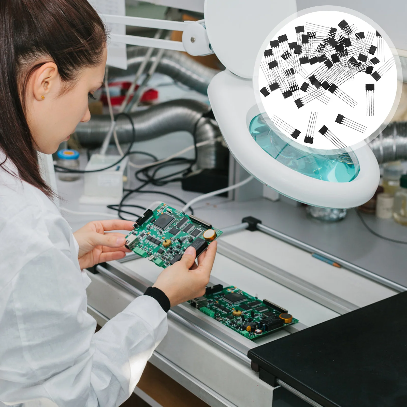 

50Pcs Solar Light Driver Ic Chips LED Driver for Garden Lights Outdoor Solar Lamp Control Solution