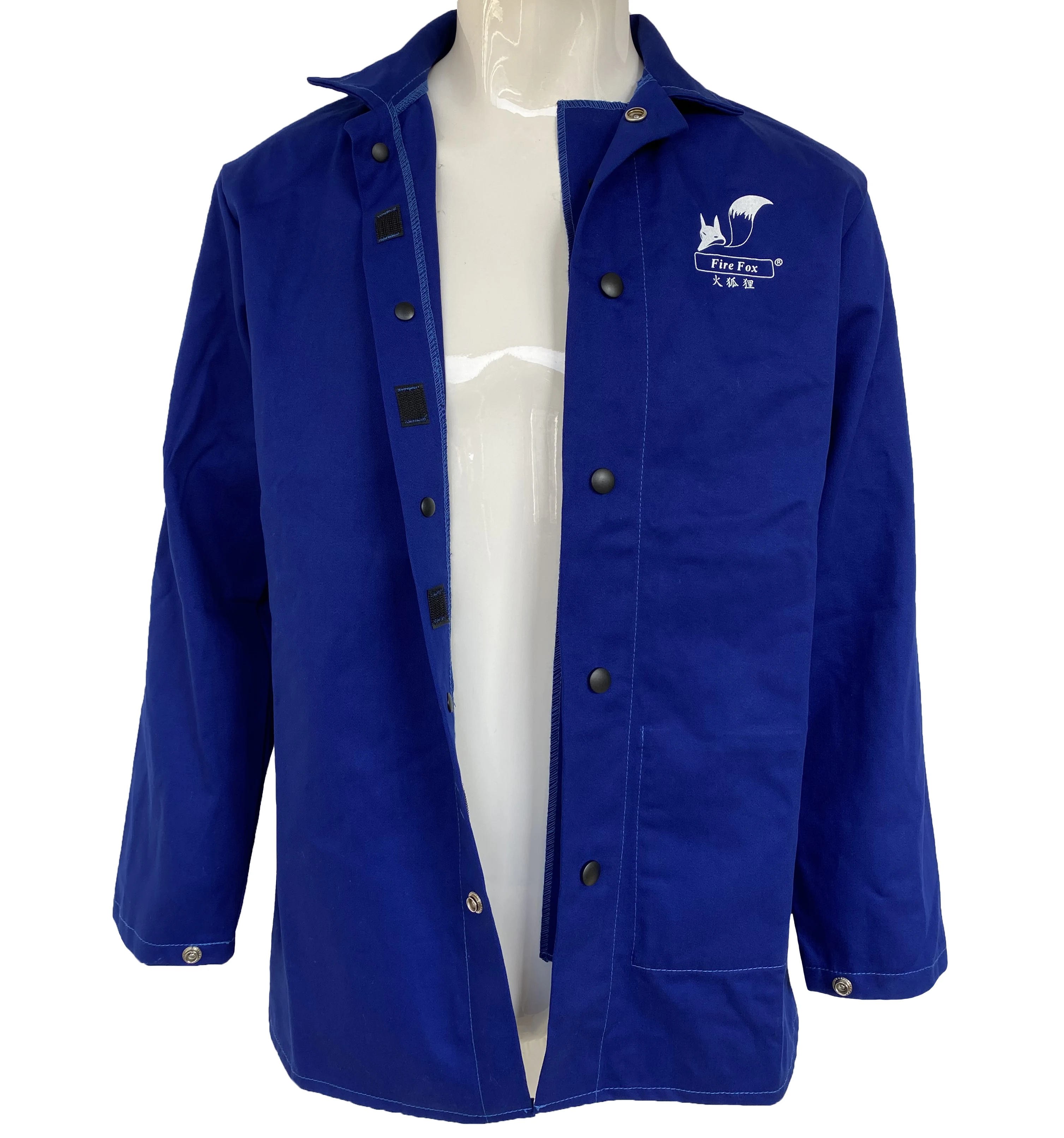 Welding Clothing Flame Retardant FR Cotton Coverall Welding Jackets Fire Proof Cotton Welding Clothes