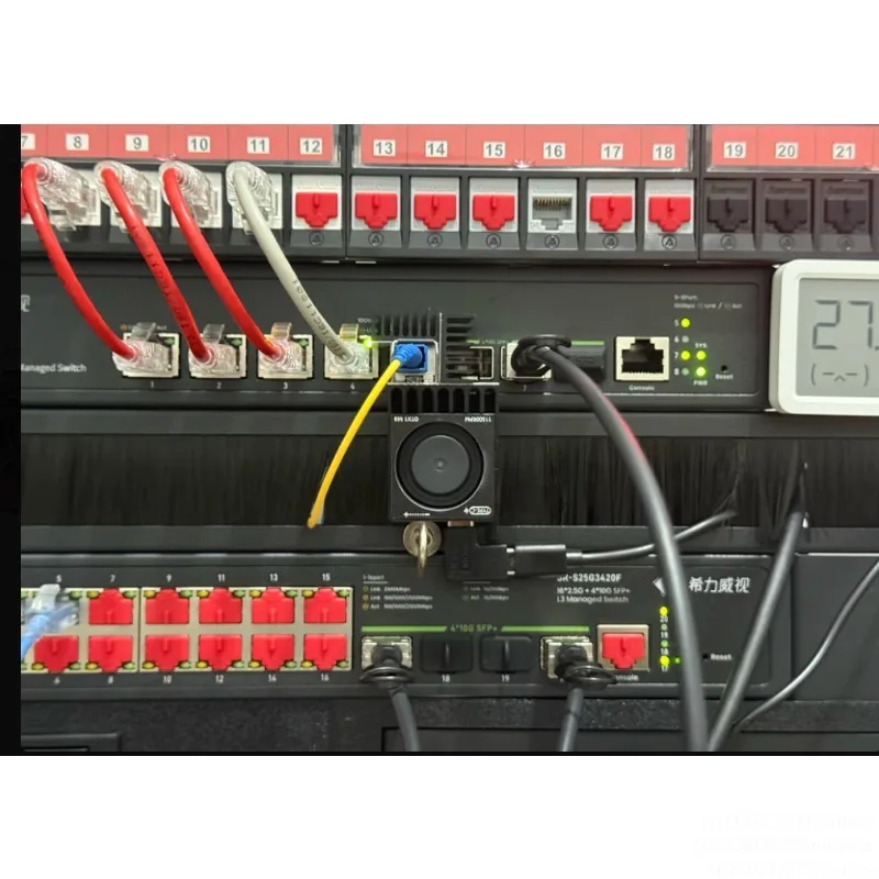 All Aluminum Heat Sink Fan - 11000RPM Speed Control for GPON EPON ODI SFP Optic Modem Cooling