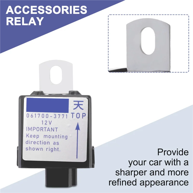 A11F-Excavator Relay Stop Solenoid Relay For Kubota 061700-3770 061700-3771 061700-3760