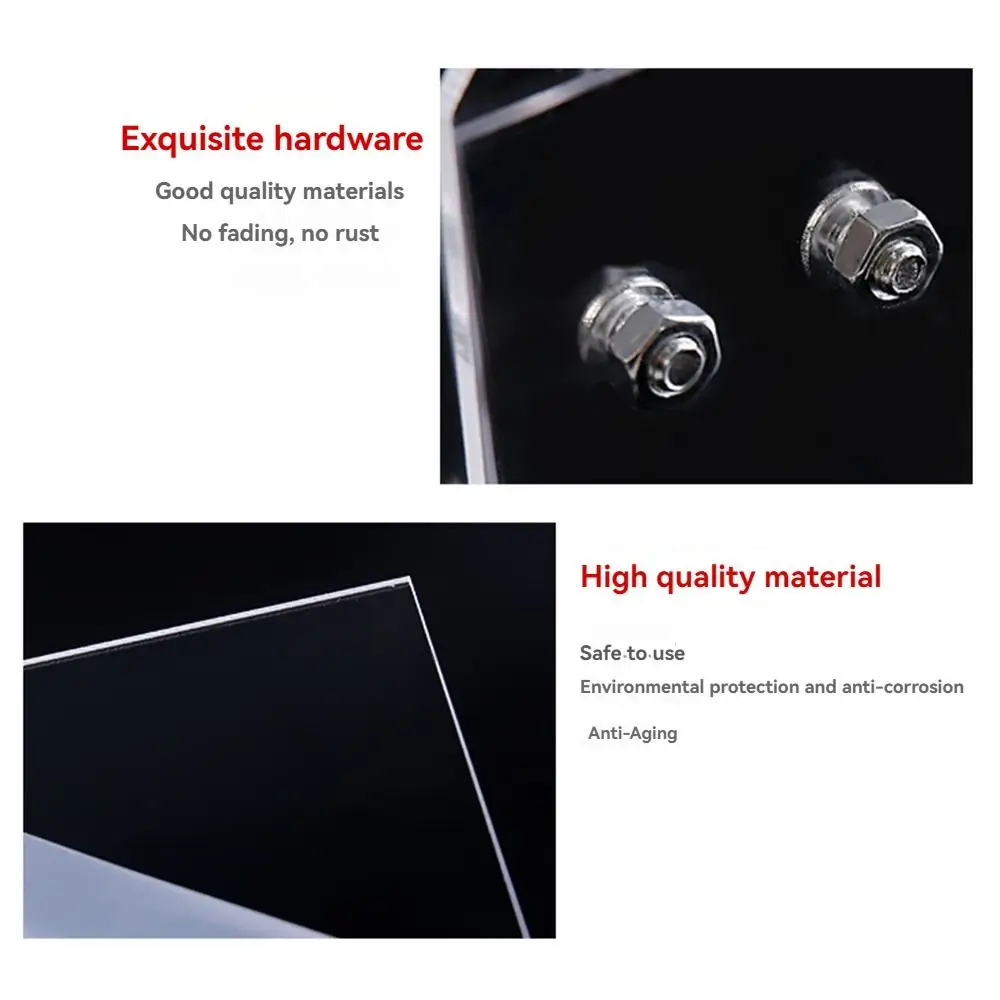 2/3/4/5 Layer Mark Pen Holder Acrylic Transparent Stationery Display Shelf Ladder Type Space-Saving Pencil Organizer