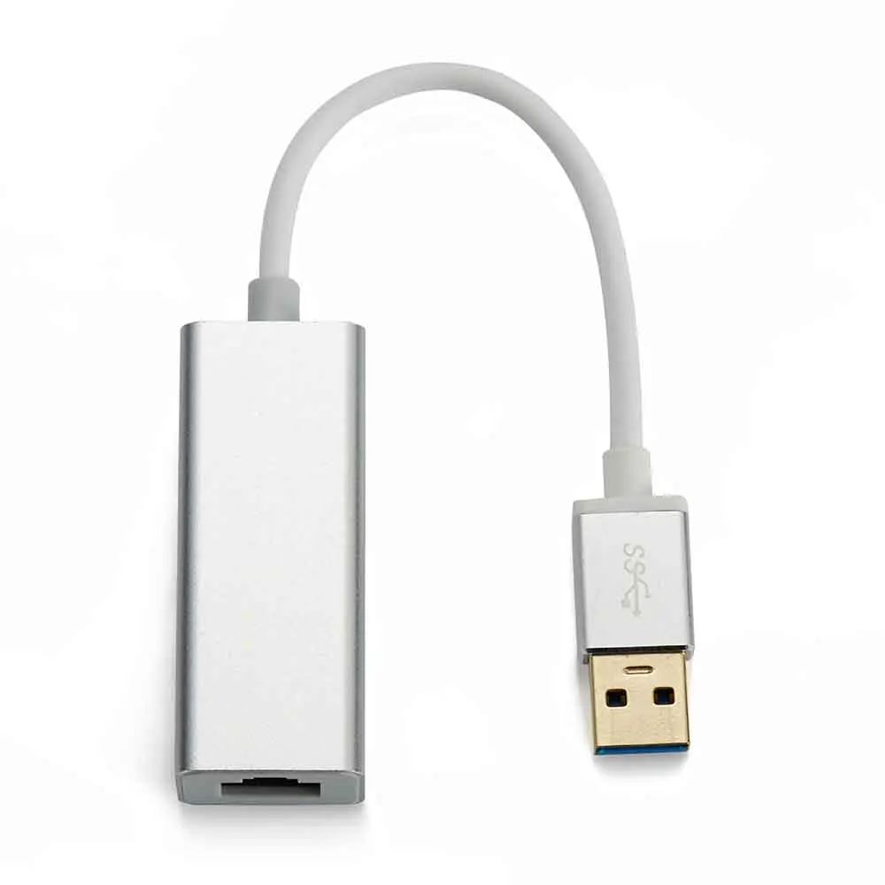 محول إيثرنت USB 3.0 بطاقة شبكة USB إلى RJ45 10/1001000Mbps Lan لـ Win7/Win8/Win10 لأجهزة الكمبيوتر المحمول Macbook Ethernet USB #1