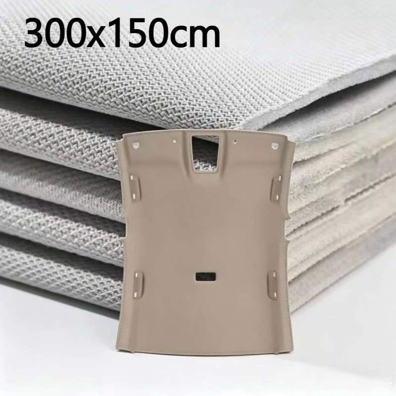 

Premium 300x150cm Mesh Car Headliner Fabric Foam Backed for Auto Ceiling Repair Replacement Interior Refurbishment Roof Material