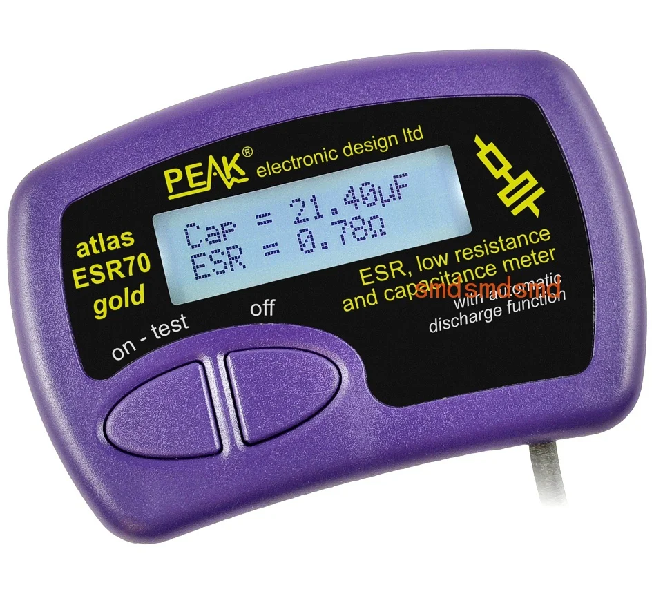ESR70 ESR+ Passive Component Analyzer 0-40ohm 1uF-22000uF Measurement Range Electronic Test Equipment