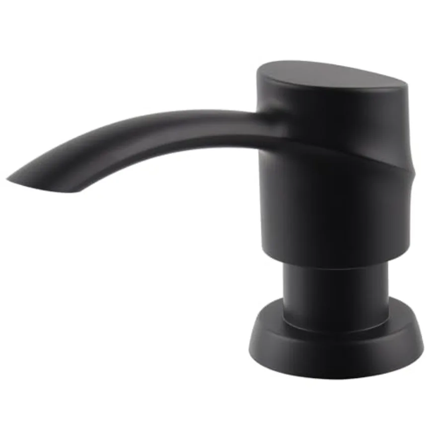 

Kitchen Sink Soap Dispenser, Lotion Dispenser, ABS Dispenser Built-in Pump Head with 11 oz PET Bottle, Refill from Top