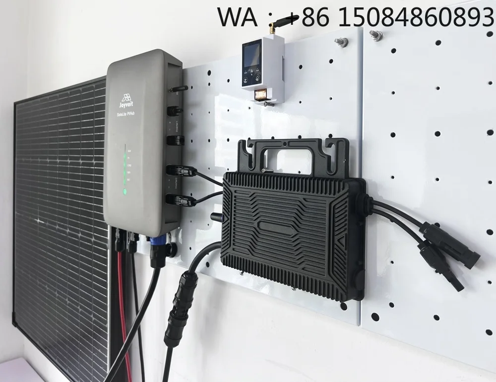 Plug And Play  SystemPlug-and-Play Micro Inverter Kit Balcony  HOME System Balkon  With Stackable Battery And Sol