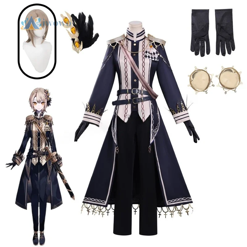 

Костюм для косплея Хасуми Леи из игры Magical Girl Witch Trial, парик, одежда для ролевых игр в стиле аниме, костюм на Хэллоуин для женщин