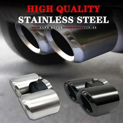 Dual Exhaust Tips Exhaust Pipe Muffler Tip For 2020 2021 Land Rover Defender L663 P40090 2.0T 110 3.0T Exhaust Tip Nozzle
