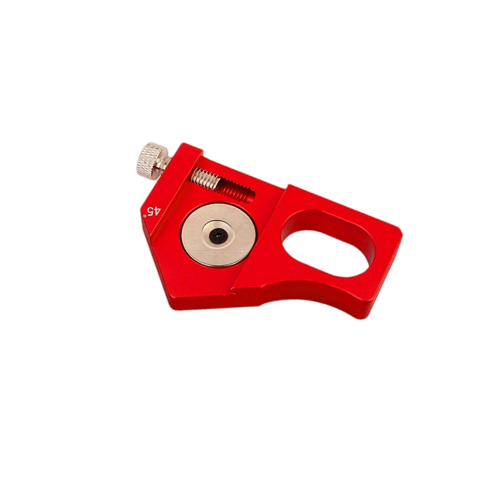 Woodworking Square Protractor with Steel Ruler and Positioning Block for Accurate Marking and Angle Measurement