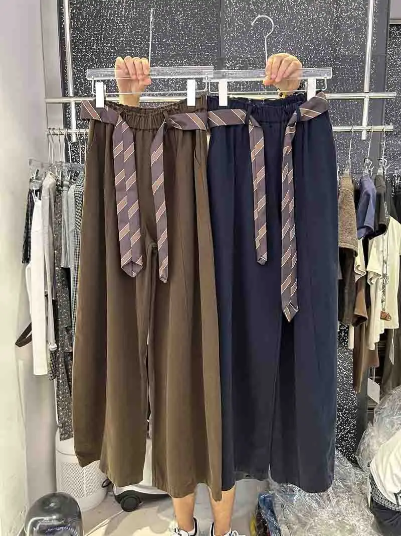 

Брюки женские мешковатые летние модальные быстросохнущие эластичные свободные завязки минималистичный соляной стиль на открытом воздухе спортивные городские курортные брюки