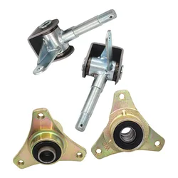 ATV Four Wheel Beach 110 168CC Kart Accessories 6-inch Wheel Hub Steering Joint Spindle Flange Sheep Horn Complete Set