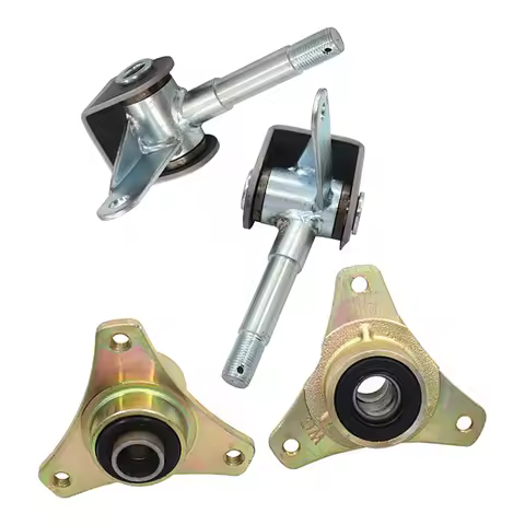 ATV Four Wheel Beach 110 168CC Kart Accessories 6-inch Wheel Hub Steering Joint Spindle Flange Sheep Horn Complete Set