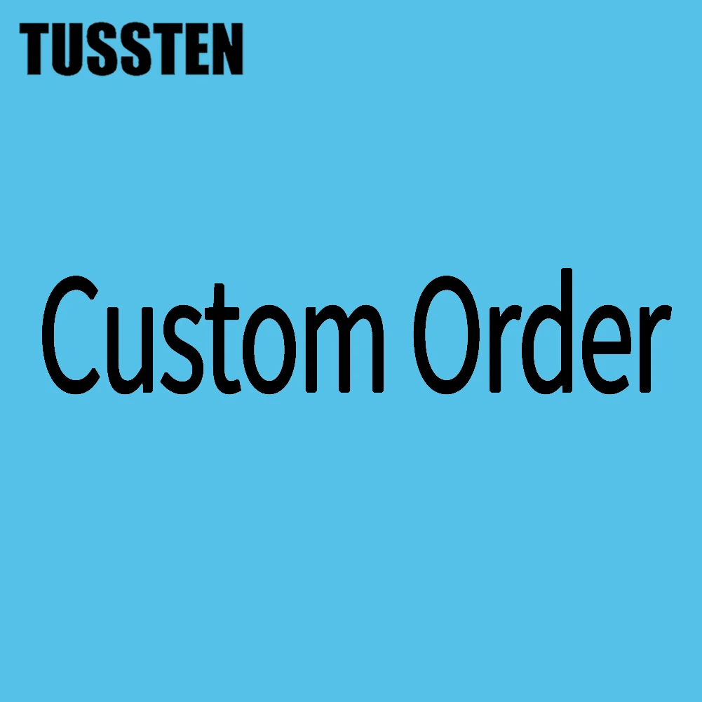 TUSSTEN 2/3/4/5/6/7/8/10/12mm Men Women Tungsten Carbide Ring Custom Order Link