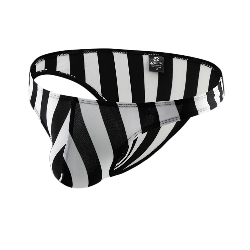 Striped Men Underwear Briefs Sexy Men Briefs Cueca Masculina Male Bikini Panties Breathable U Pouch Ropa Interior Hombre Slips