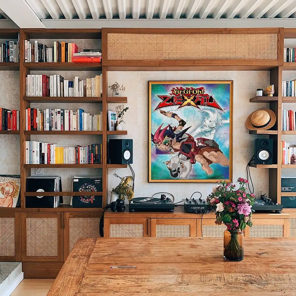 أنيمي Y-Yu-G-Gi-O-Oh! DIY لزجة ملصق يتوهم الجدار ملصق لغرفة المعيشة زخارف للحانات جدار ديكور #5