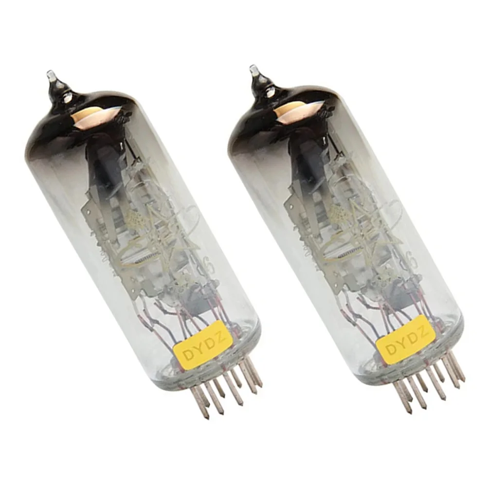 2Pcs Electron Tubes 6E2 Electron Tube Eye Tube Fluorescence Tuning Indicator Tube Semiconductors Actives Electronic Components