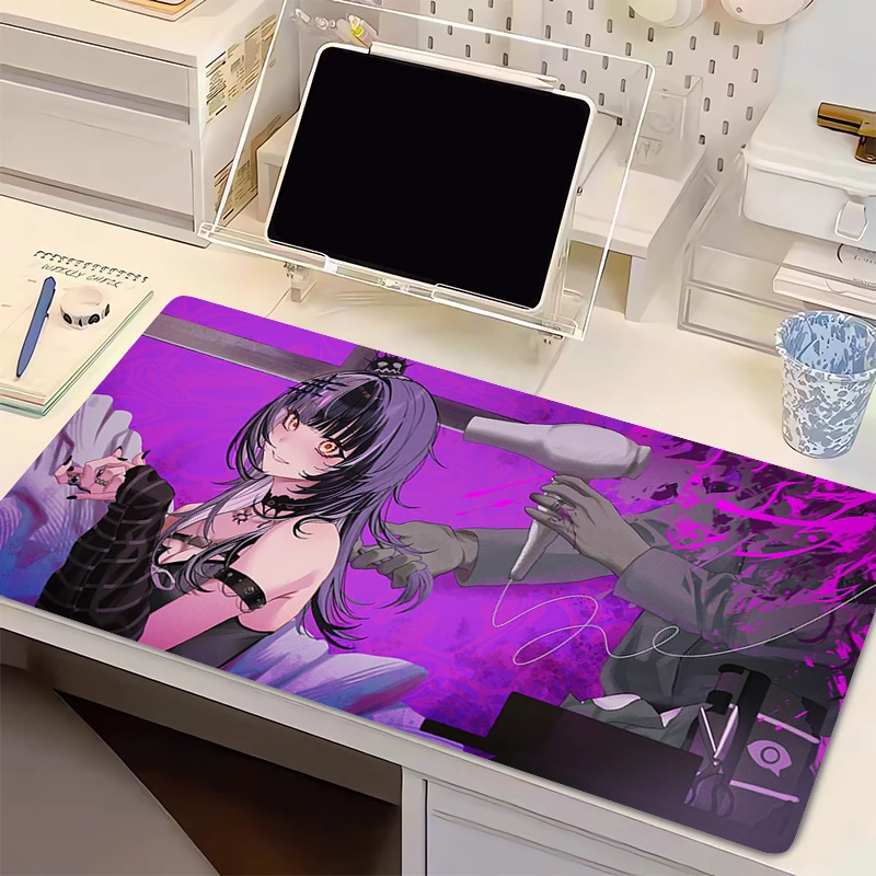 Mouse Pad Office Computer Hololive Shiori Novella Desk Mat Anime Table Keyboard Pad Laptop Carpet Accessories Gaming Mousepad