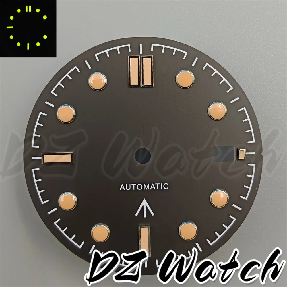 DZ 31mm Black Blue Green Silver Watch Dial C3 Luminous Fit NH35 NH36 ETA2824 2836 PT5000 Miyota 8215 DG2813 3804 Movement