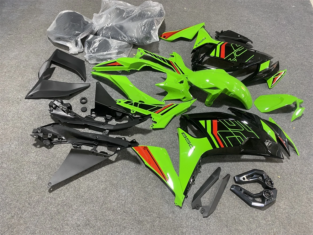 Motorcycle Fairing Kit Suitable for Kawasaki Ninja 650 20-23 Years ER-6F EX650 2020 2021 2022 2023 Fairing Black Green Red