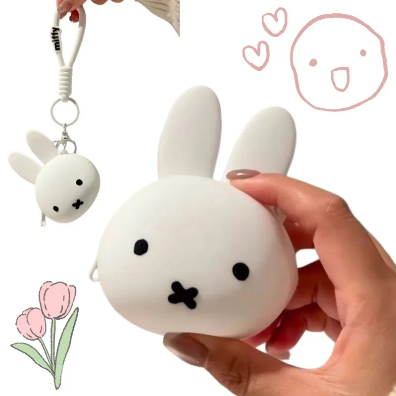 

Miffy Silicone Earphone Case & Mini Bag Charm / Coin Purse