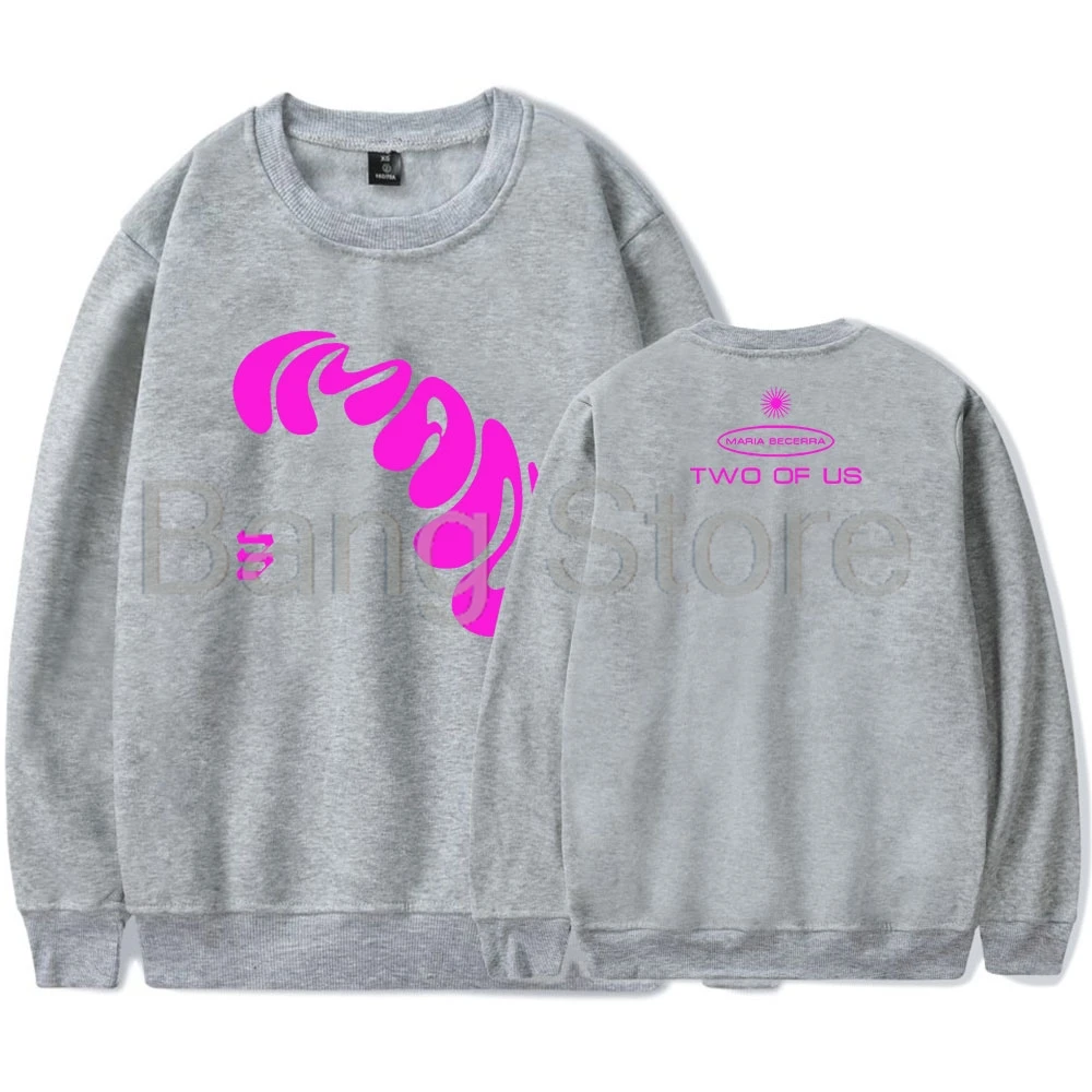 Maria Becerra Iman O-Neck Sweatshirts Women Men Long Sleeve Fashion Pullover Unisex Clothes