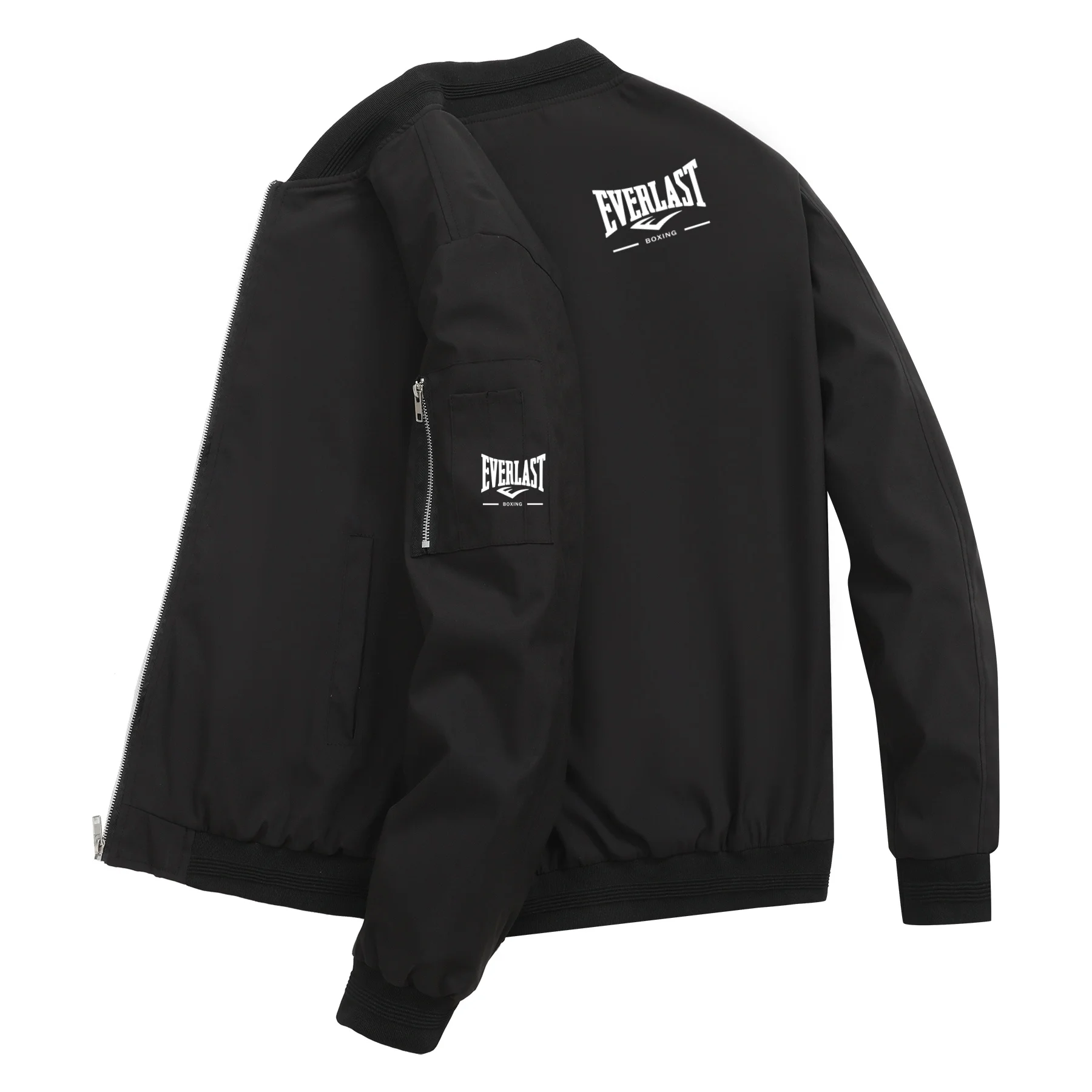 

Весенне-осенняя мужская куртка-бомбер, повседневная легкая куртка для мужчин, спортивная ветровка на молнии с карманами, одежда