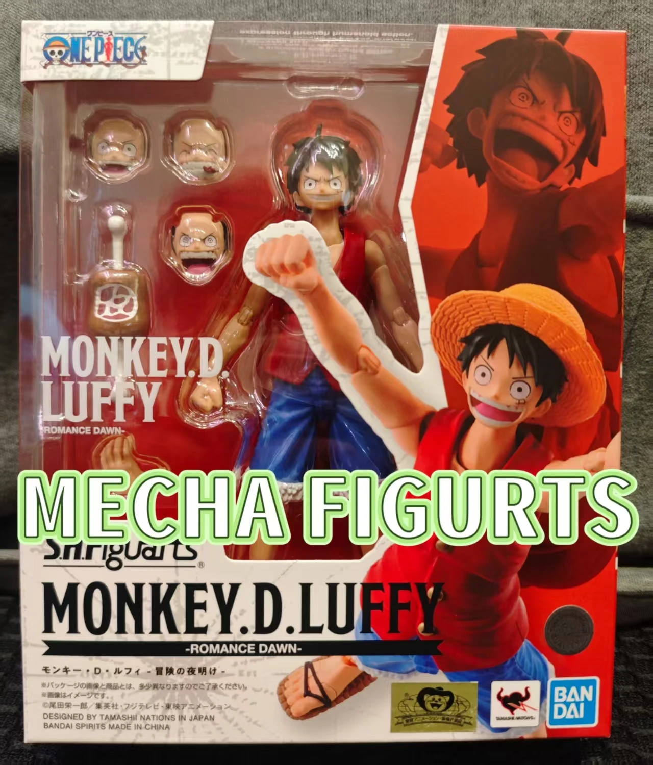

Bandai S.H.Figuarts SHF One Piece Луффи Романс Dawn Аниме Фигурка Модель Игрушки