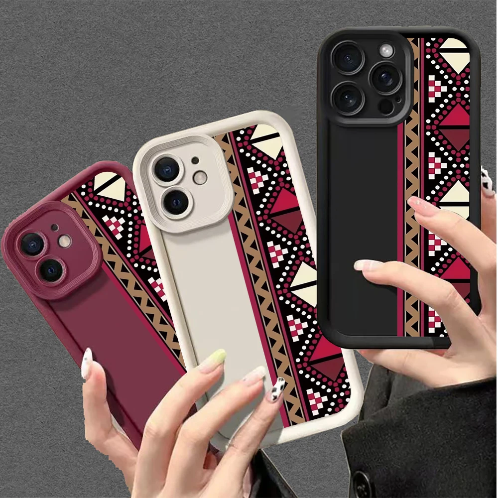 Ethnic style phone case suitab - Ethnic Fashion Logo ulasan dan harga