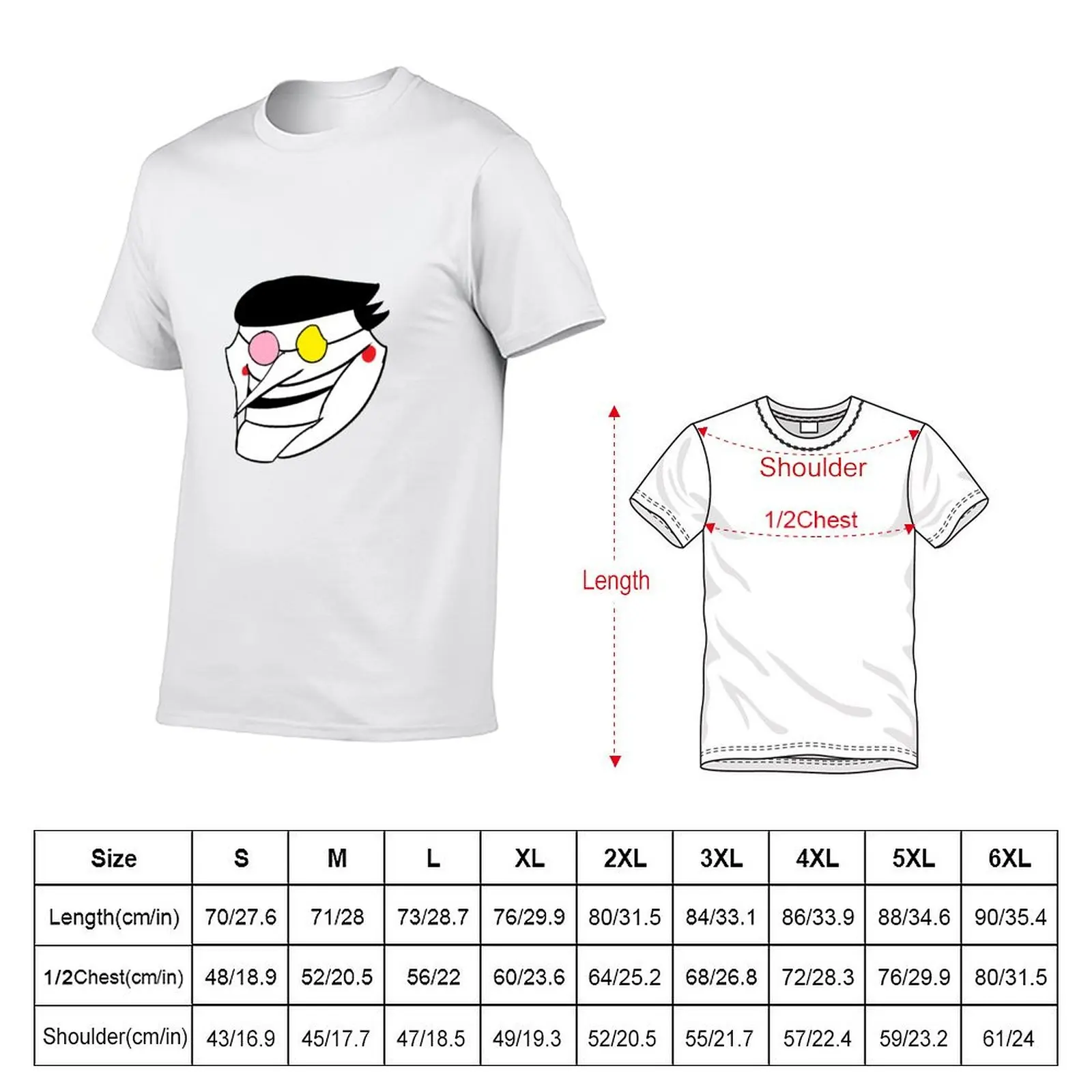 تي شيرت Spamton Trollface تي شيرت أساسي من القطن بنسبة 100%
