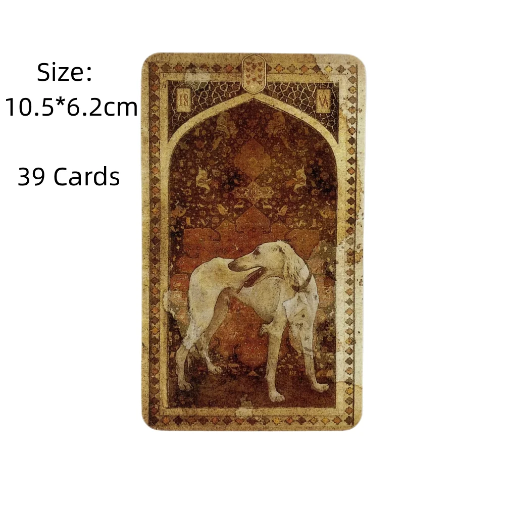 Old Arabian Lenormand Oracle Cards A 39 English Visions Divination Edition Deck Borad Games