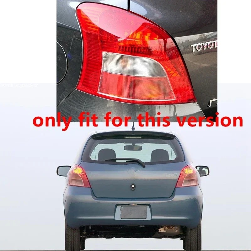 Car Rear Bumper Headlight Tail Light Lamp Sealing Gasket For Toyota Yaris 2008 2009 2010 2011 2012