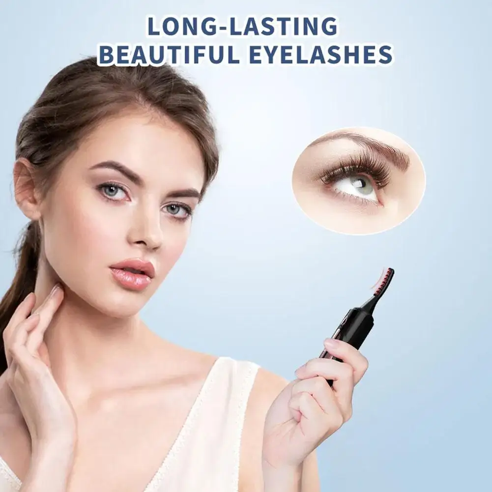 Elektrisch beheizte Wimpern zange schnelles Erhitzen wiederauf ladbare Wimpern Augen zange Wimpern Make-up Locken wickler Frauen natürlich dauerhaft l l3g3