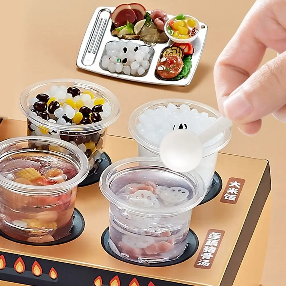 Craft 3D Fantasiespel Keukenspeelgoed Creatief doe-het-zelf Koken Interactief speelgoed Rollenspel Grappig Simulatie Voedsel Speelgoed Poppenhuis Keuken