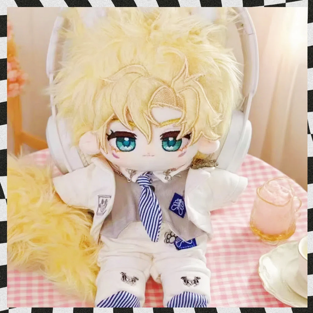 

20 см аниме Jo Jo Caesar Kawaii косплей хлопковая кукла тело мультфильм DIY платье одежда мягкие плюшевые игрушки фигурки фанаты подарки на Рождество