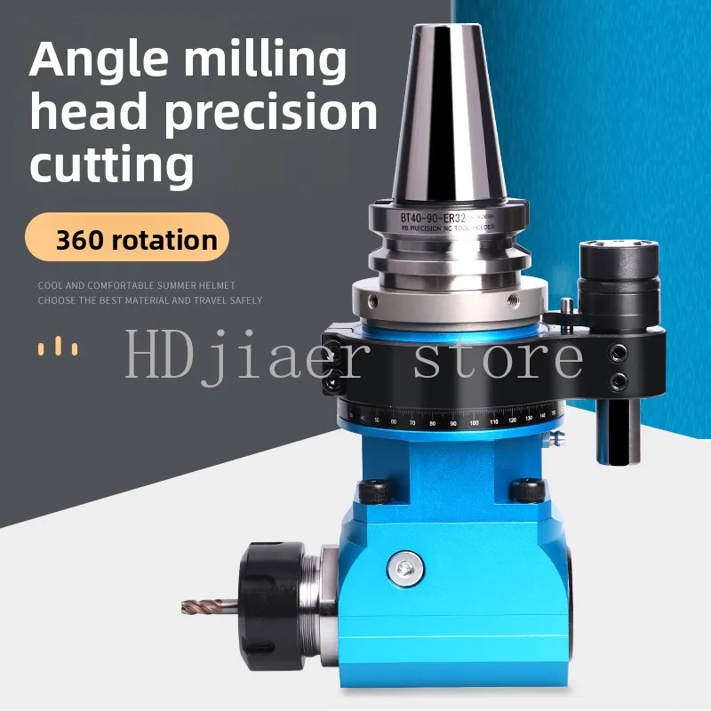 Essential for machining centers! BT40-90 degree and BT50-ER series right-angle side milling heads