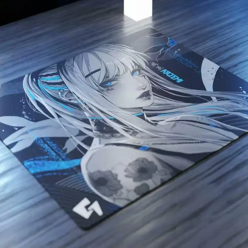 GLSSWRKS Akari Kamzei Hana glass pads e-sports FPS tempered glass