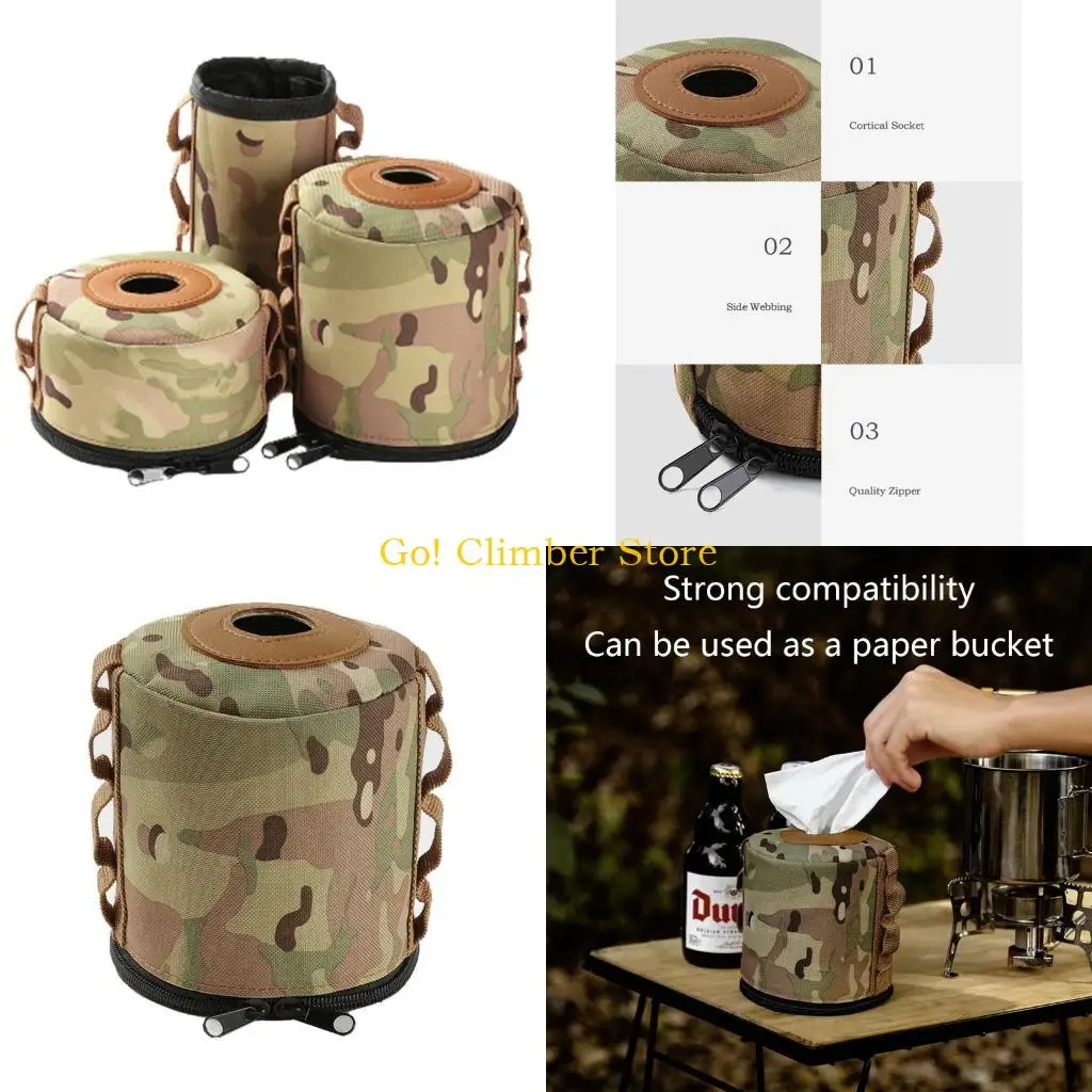 Q84C Reliability Gas Tanks Storage Bag Cylinder Cooking Protectors Cylinder Case for Outdoor Lover