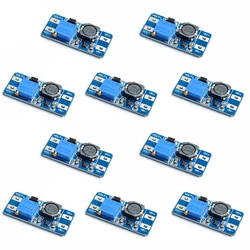 10PCS MT3608 DC-DC Réglable Booster pipeline DC DC Boost Step up Convertisseur Tech 2V-24V à 5V 9V 12V 28V Power Tech