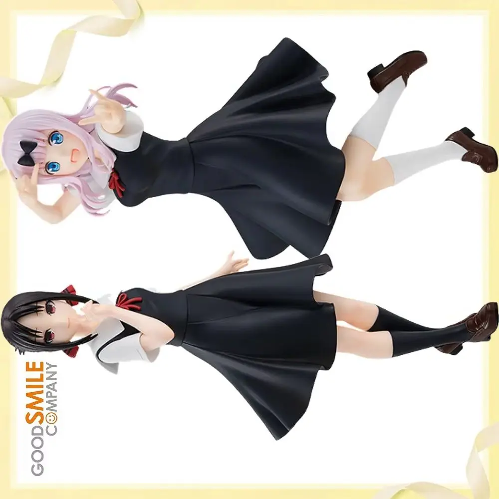 

100% Оригинальная, подлинная фигурка Good Smile Company: Шиномия Кагуя и Фудживара Чика из аниме Pop Up Parade, в наличии, для декора